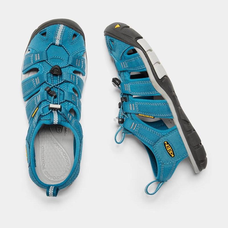 Sandalias Trekking Keen Clearwater Cnx Para Mujer Azules - Sandalias Keen Mexico (901637-TCB)